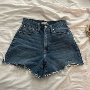 Madewell The Mom Jean Short
